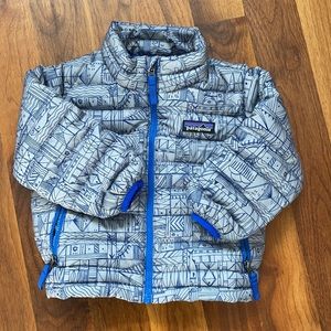 Patagonia Baby Down Sweater Jacket. Size 12-18 months.